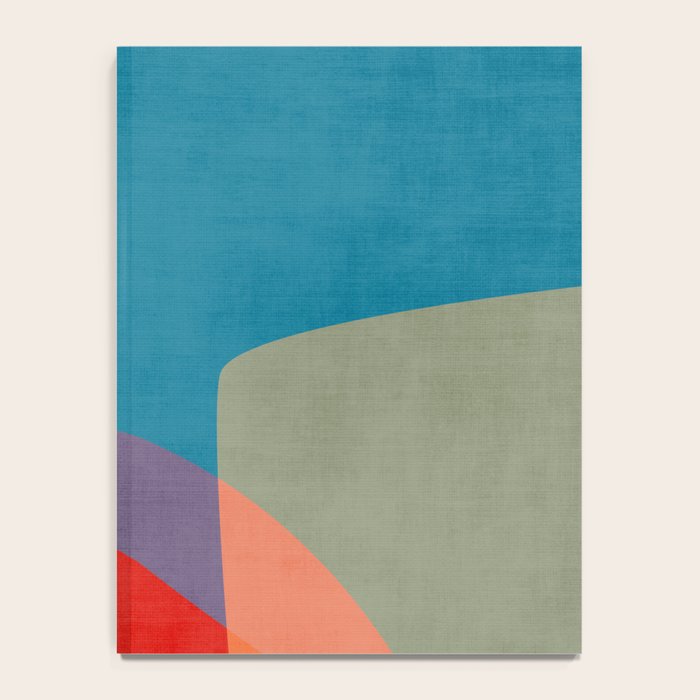 Colorful Modern Abstract Art III Notebook Gallery Image 4