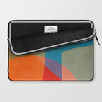 Colorful Modern Abstract Art III Laptop Sleeve Gallery Image 2