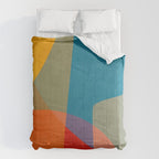 Colorful Modern Abstract Art III Comforter Gallery Image 6