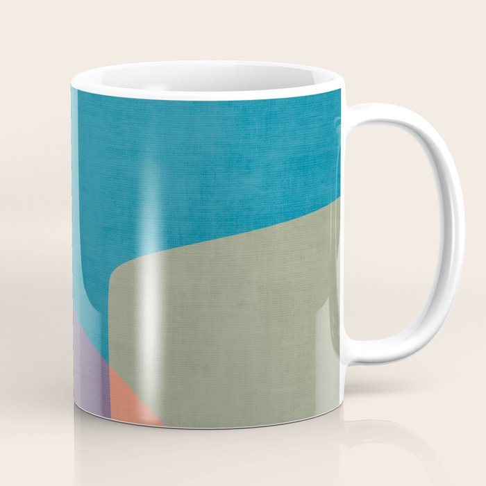 Colorful Modern Abstract Art III Coffee Mug Gallery Image 1