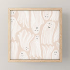 Gossamer Ghosts - blush neutral  Mini Art Print Gallery Image 1