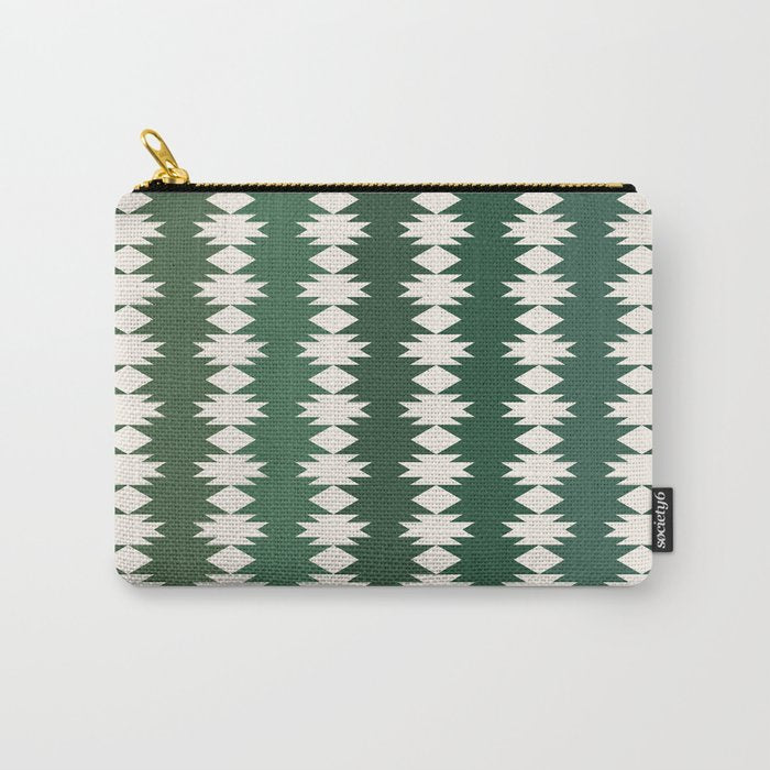 Geometric Southwestern Pattern XXXI Carry All Pouch Gallery Image 1