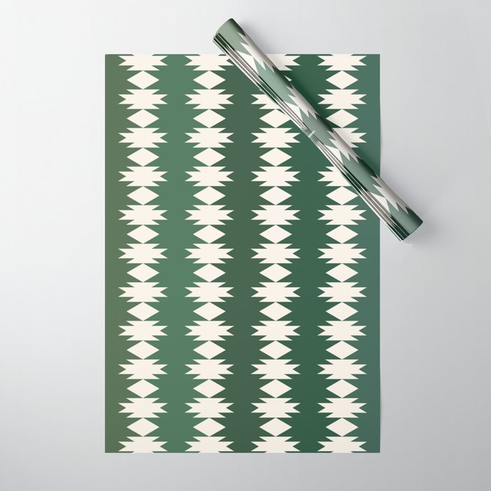 Geometric Southwestern Pattern XXXI Wrapping Paper Gallery Image 1