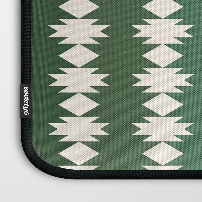 Geometric Southwestern Pattern XXXI Laptop Sleeve Gallery Image 3