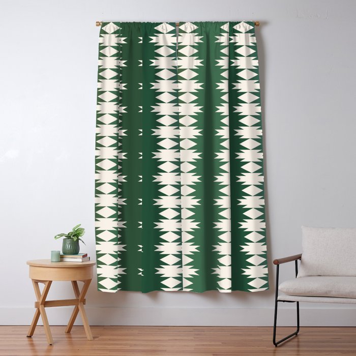 Geometric Southwestern Pattern XXXI Window Curtain Gallery Image 5