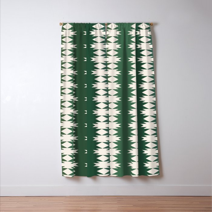 Geometric Southwestern Pattern XXXI Window Curtain Gallery Image 3
