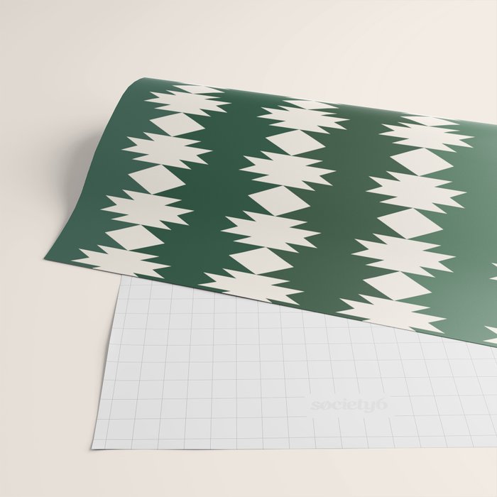 Geometric Southwestern Pattern XXXI Wrapping Paper Gallery Image 2