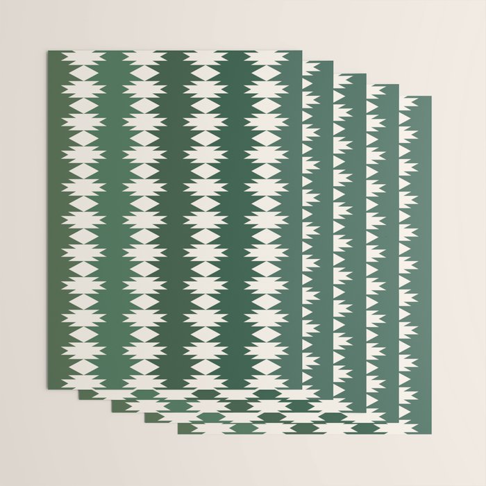 Geometric Southwestern Pattern XXXI Wrapping Paper Gallery Image 3