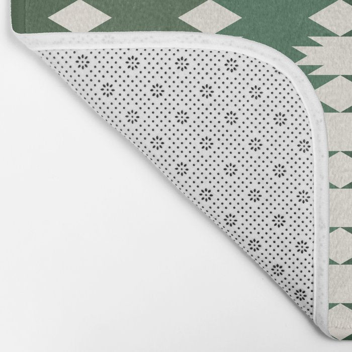 Geometric Southwestern Pattern XXXI Bath Mat Gallery Image 2