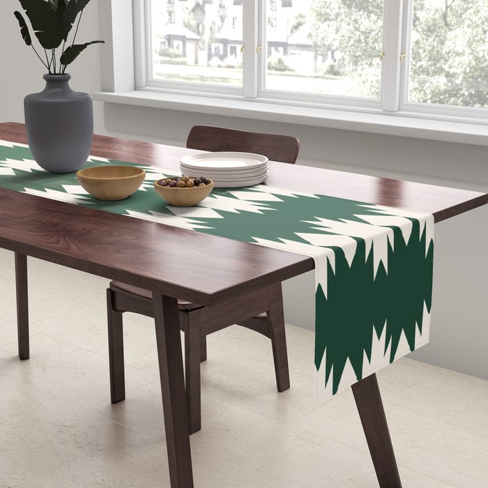 Geometric Southwestern Pattern XXXI Table Runner Gallery Image 2