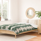 Geometric Southwestern Pattern XXXI Duvet Cover Gallery Image 2