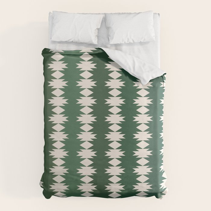 Geometric Southwestern Pattern XXXI Duvet Cover Gallery Image 1