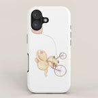 Elephant riding his bike iPhone Case Gallery Image 1