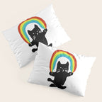 Rainbow cat Pillow Sham Gallery Image 3