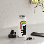 Rainbow cat Water Bottle Gallery Image 4