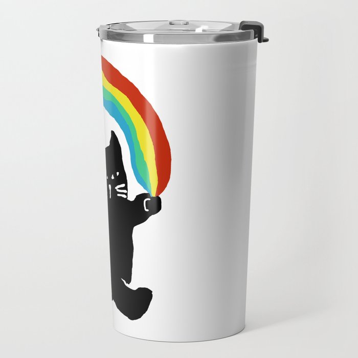 Rainbow cat Travel Mug Gallery Image 2