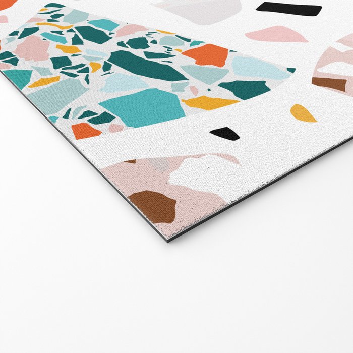 Mixed Mess I. / Collage, Terrazzo, Colorful Welcome Mat Gallery Image 2