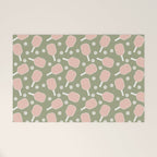 Preppy Pink Pickleball Welcome Mat Gallery Image 1