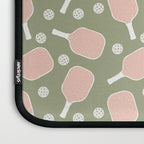 Preppy Pink Pickleball Laptop Sleeve Gallery Image 3