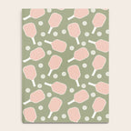 Preppy Pink Pickleball Notebook Gallery Image 4