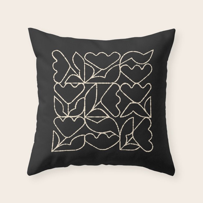 Tulip Grid Throw Pillow Gallery Image 6