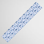 Blue and White Sea Life Table Runner Gallery Image 3