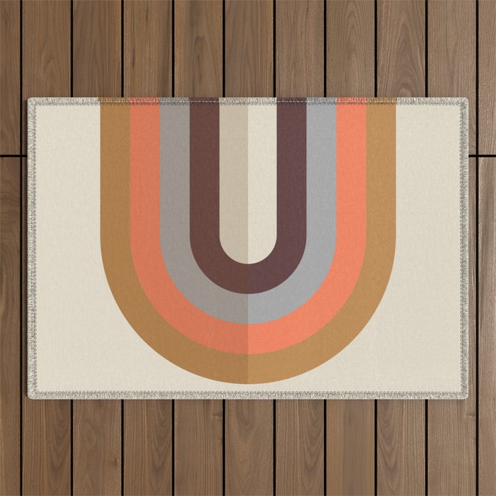 Retro 14A Outdoor Rug Gallery Image 1