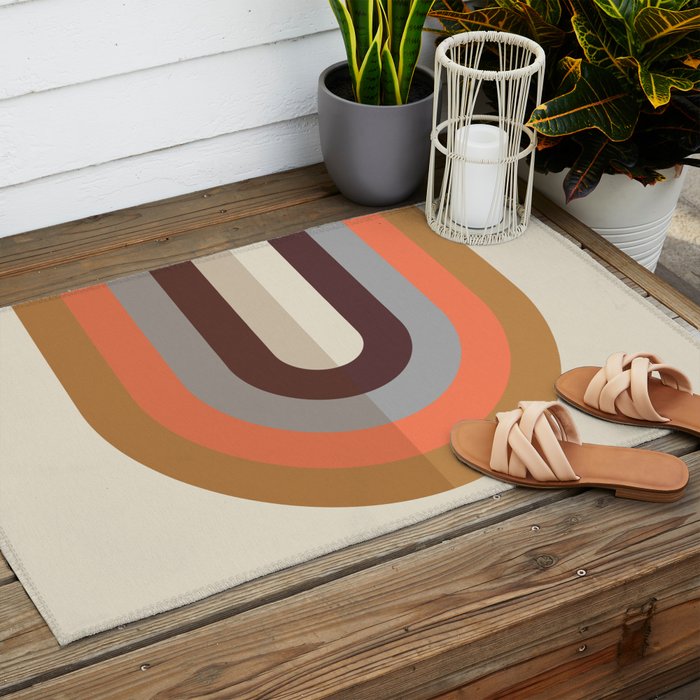 Retro 14A Outdoor Rug Gallery Image 2