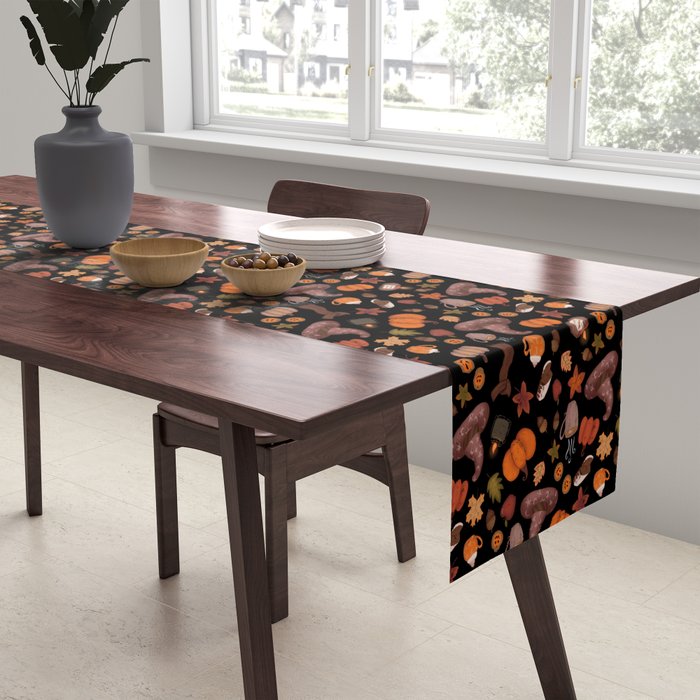 Cozy Halloween Table Runner Gallery Image 2
