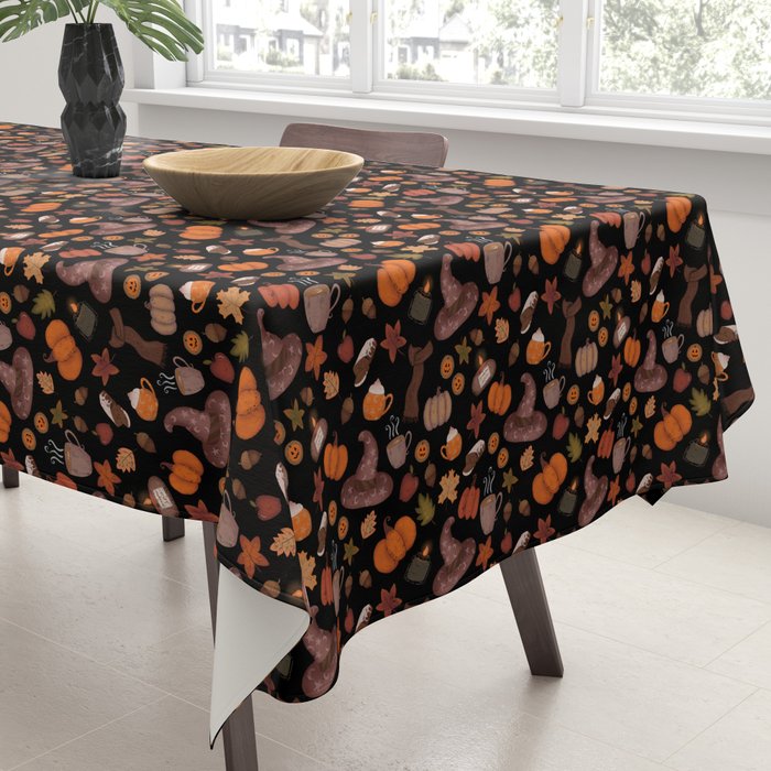 Cozy Halloween Tablecloth Gallery Image 3