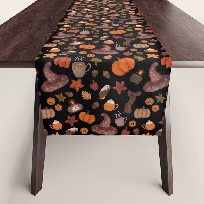 Cozy Halloween Table Runner Gallery Image 1