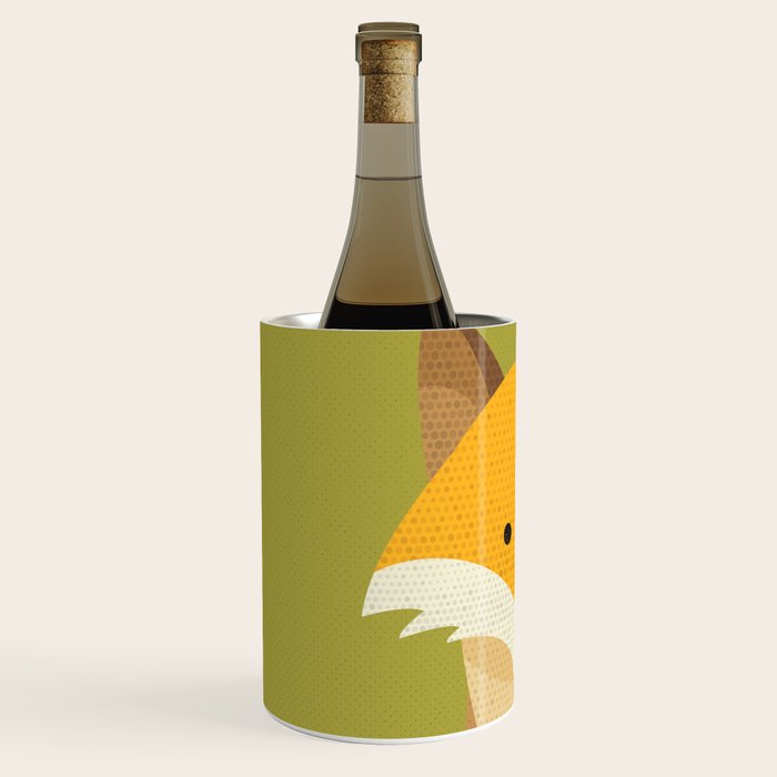 Whimsy Red Fox Wine Chiller Gallery Image 2