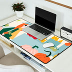 Girl at the farmers market Desk Mat Gallery Image 2