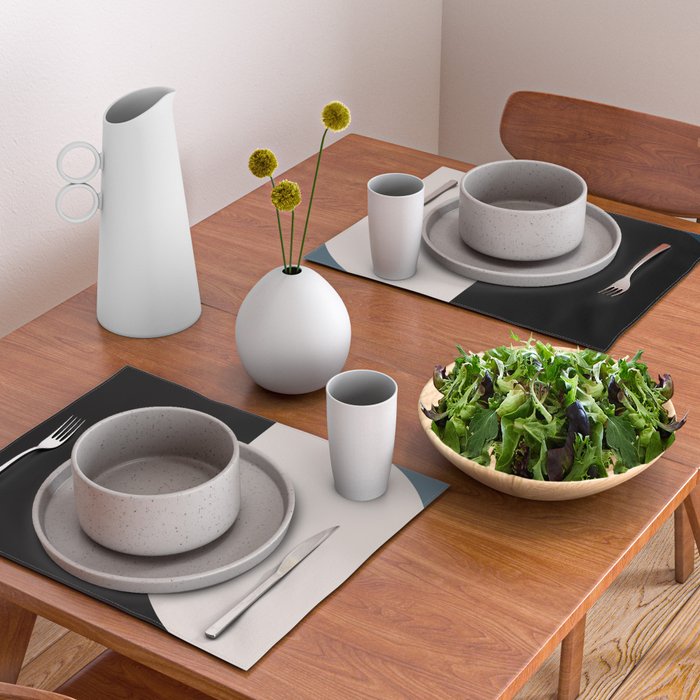 Almond Abstract XI Placemat Gallery Image 2