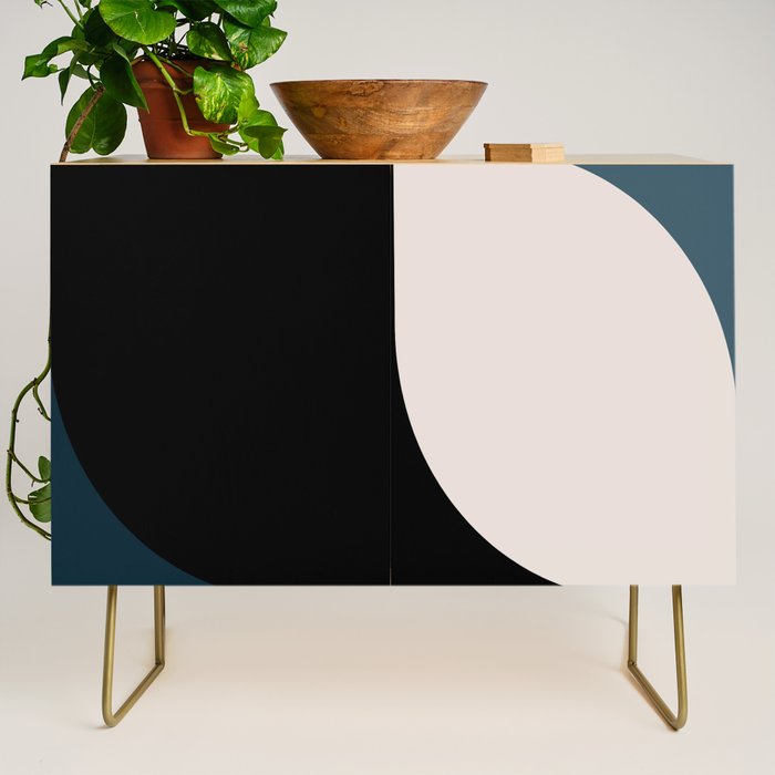 Almond Abstract XI Credenza Gallery Image 1