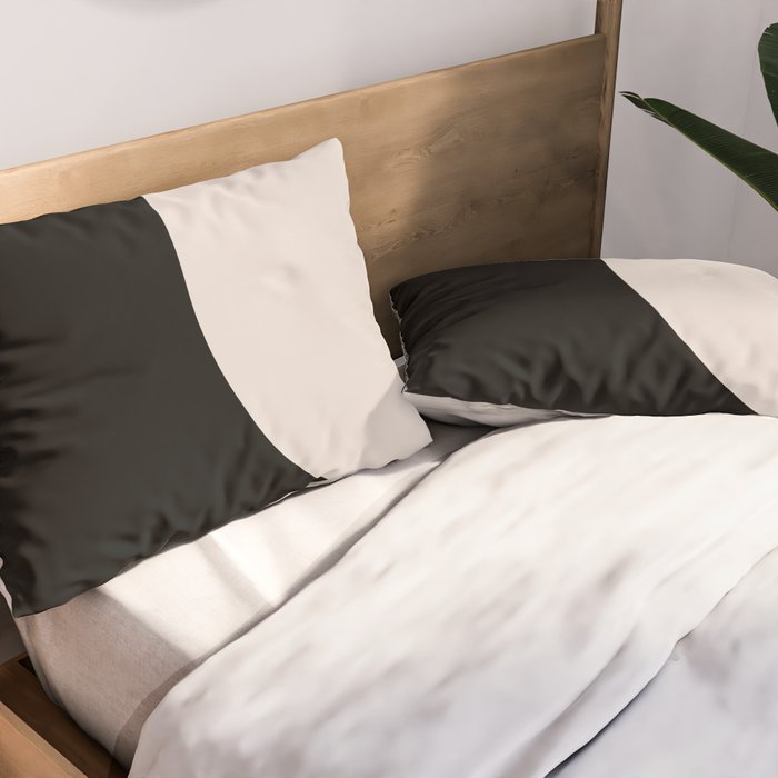 Almond Abstract XI Pillow Sham Gallery Image 2