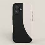 Almond Abstract XI iPhone Case Gallery Image 1