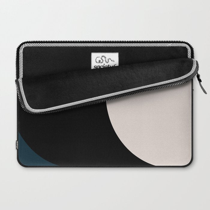 Almond Abstract XI Laptop Sleeve Gallery Image 2