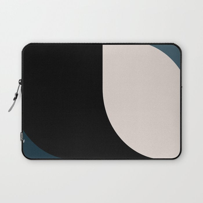 Almond Abstract XI Laptop Sleeve Gallery Image 1