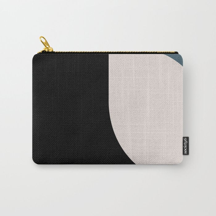 Almond Abstract XI Carry All Pouch Gallery Image 1