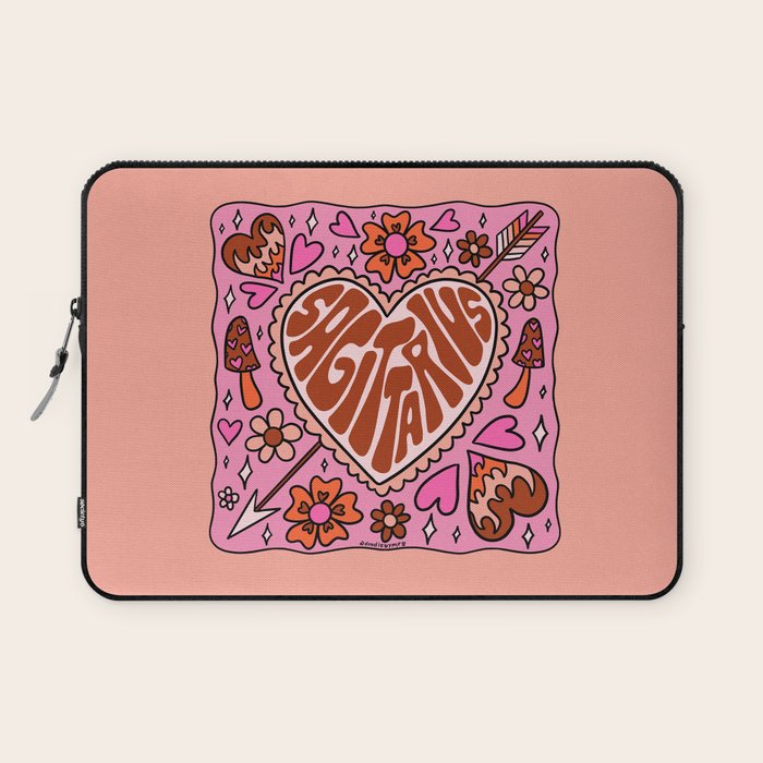 Sagittarius Heart Laptop Sleeve Gallery Image 1