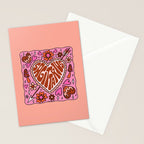 Sagittarius Heart Stationery Card Gallery Image 2