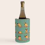 Pug Yoga Wine Chiller Gallery Image 1