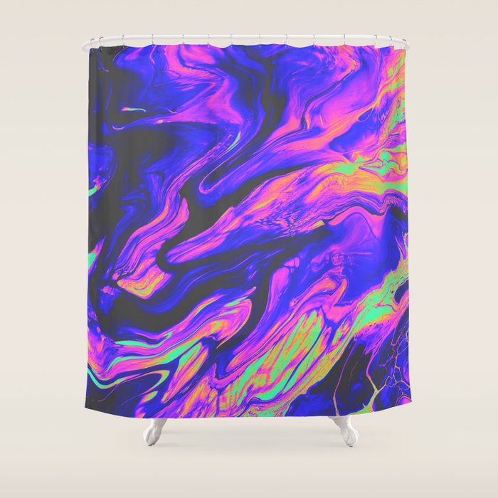 DOING IT TO DEATH Shower Curtain Gallery Image 1