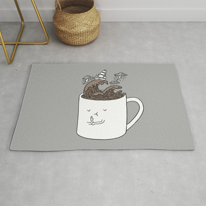 Brainstorming Coffee Mug Rug Gallery Image 1