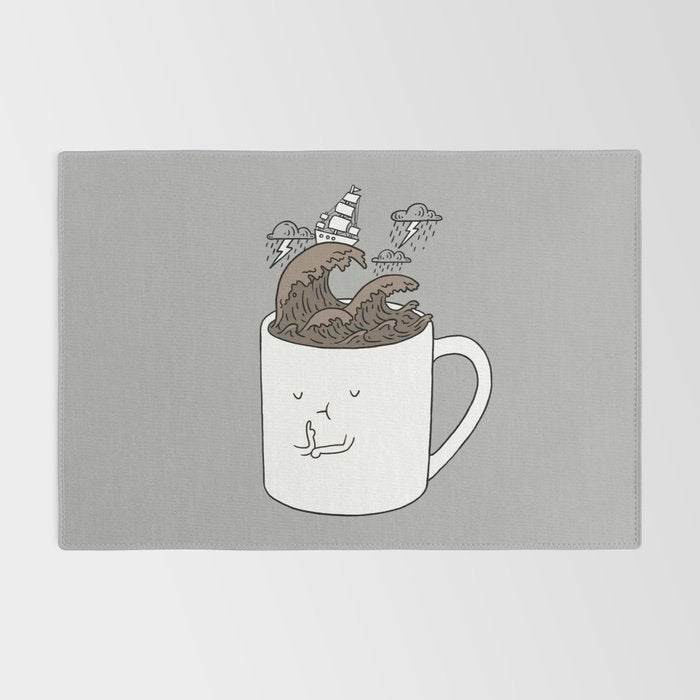 Brainstorming Coffee Mug Rug Gallery Image 2