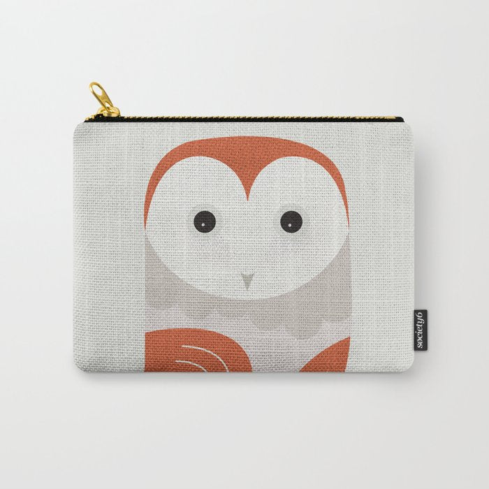Whimsy Barn Owl Carry All Pouch Gallery Image 1