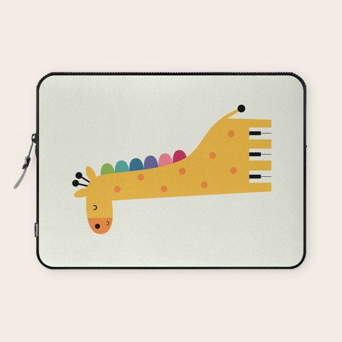 Giraffe Piano Laptop Sleeve Gallery Image 1