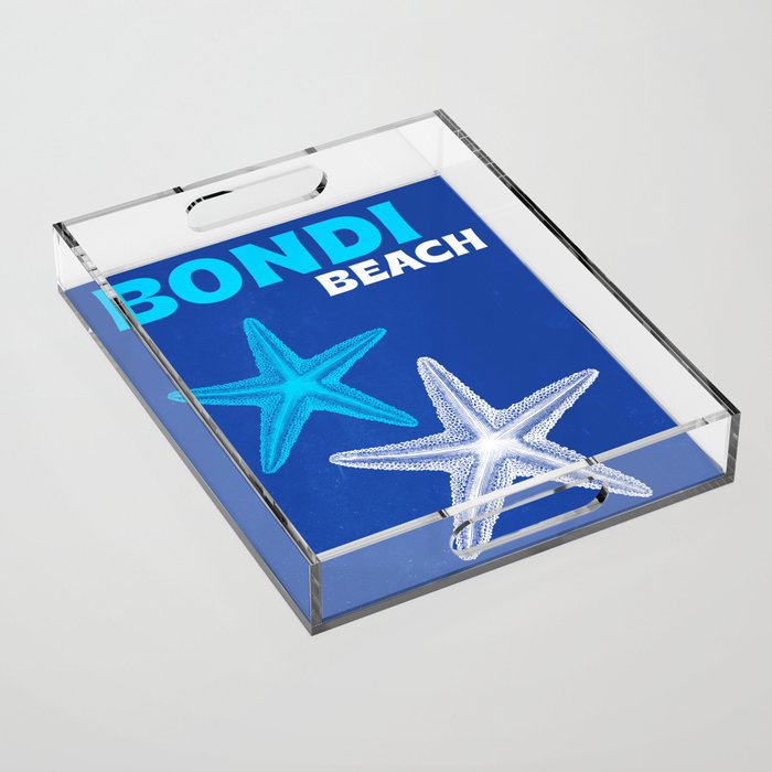 Bondi: Vintage Travel Colour Series 05 Acrylic Tray Gallery Image 1