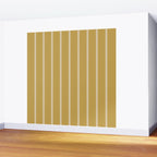 Minimal Triangles - Ochre Yellow Wall Mural Gallery Image 2